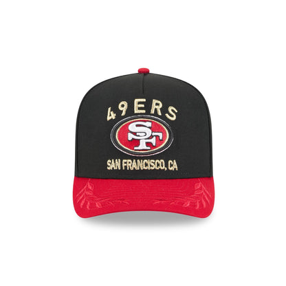 San Francisco 49ers 2025 Draft 9FIFTY A-Frame Snapback Hat