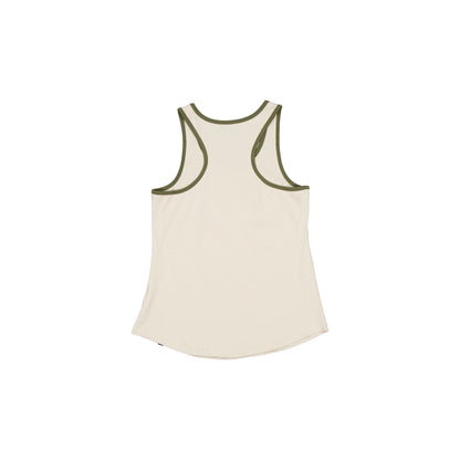 Atlanta Braves Armed Forces Day 2025 Women's Stone Tank Top
