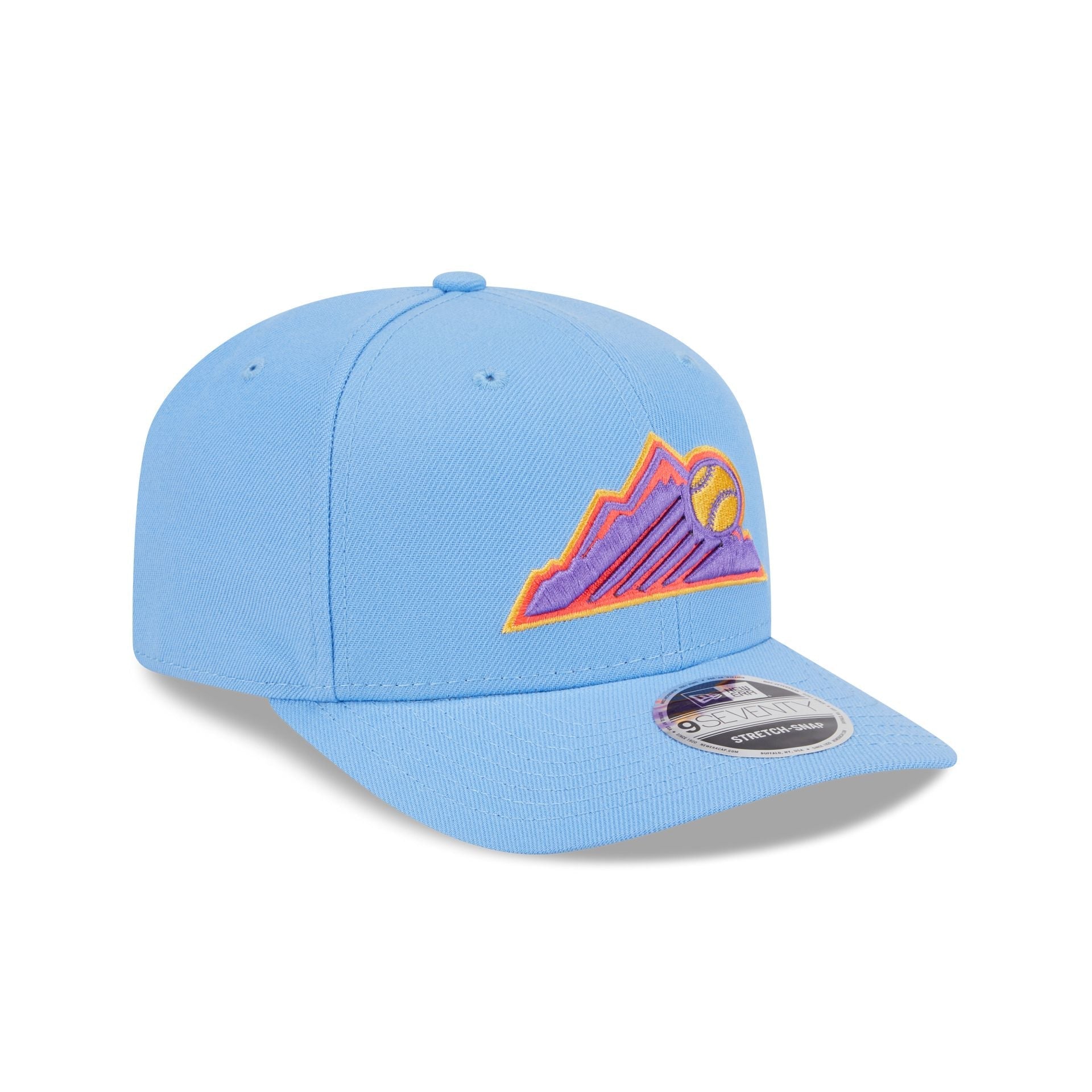 Colorado Rockies City Connect 9SEVENTY Stretch-Snap Hat