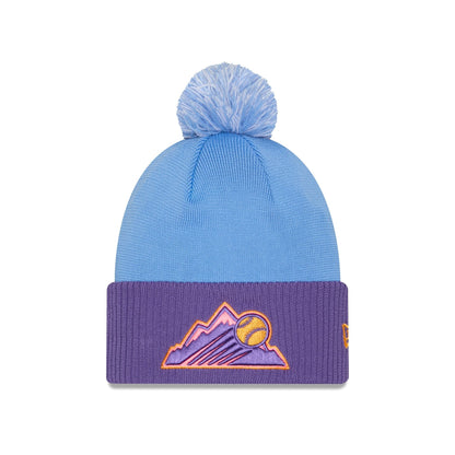 Colorado Rockies City Connect Pom Knit Hat