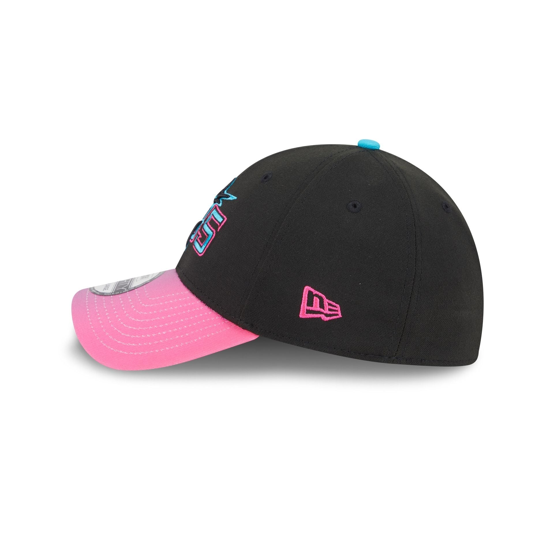 Miami Marlins City Connect 39THIRTY Stretch Fit Hat