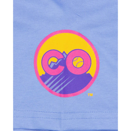 Colorado Rockies City Connect Women's Pastel Blue T-Shirt