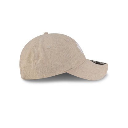 New York Yankees Linen Chain Stitched 9TWENTY Adjustable Hat