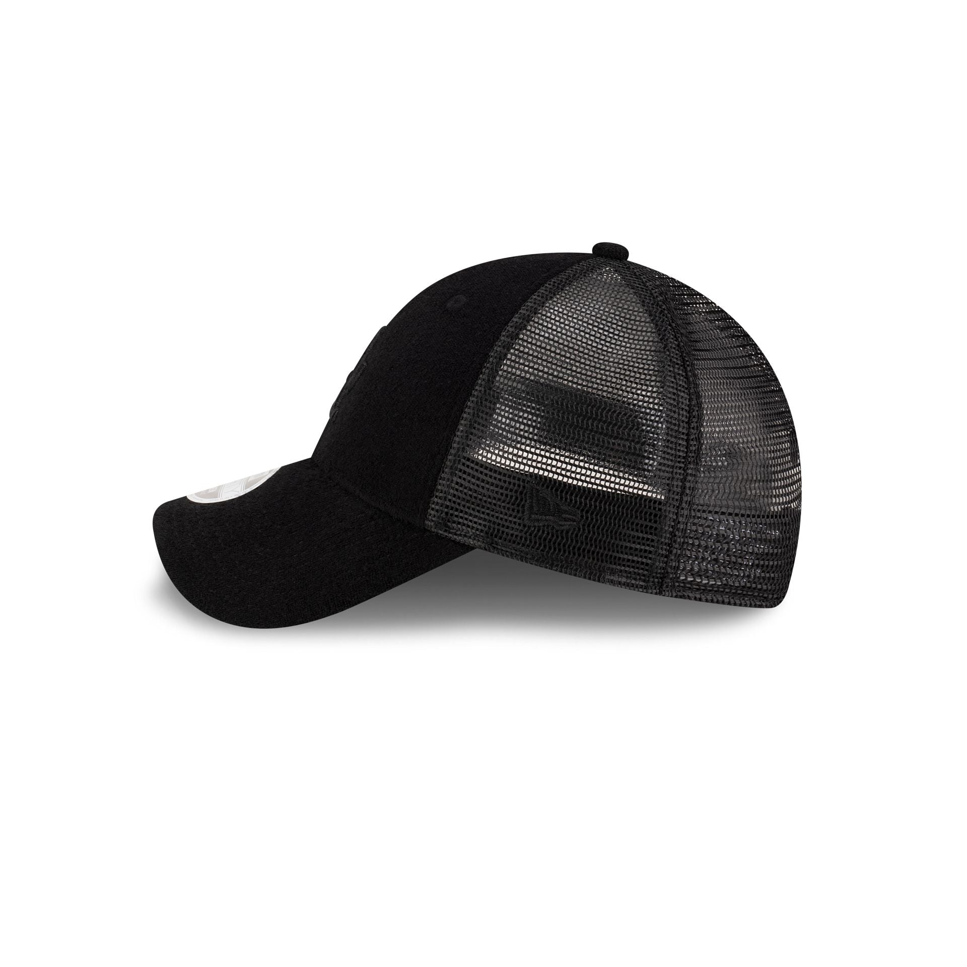 Los Angeles Dodgers Terry Cloth Black Women's 9FORTY Trucker Hat