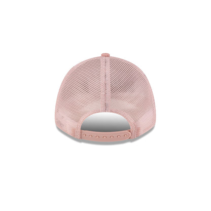 New York Yankees Terry Cloth Pastel Pink Women's 9FORTY Trucker Hat