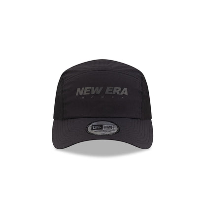 New Era Cap Tech Black Runner Strapback Hat