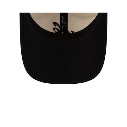 New Era Cap Heritage Black and Cream 9TWENTY Adjustable Hat