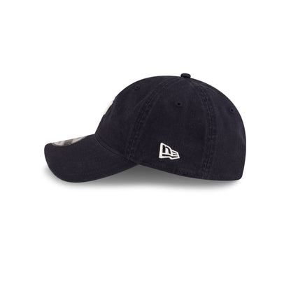 New York Yankees Mini Logo Washed Navy 9TWENTY Adjustable Hat