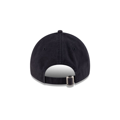 New York Yankees Mini Logo Washed Navy 9TWENTY Adjustable Hat