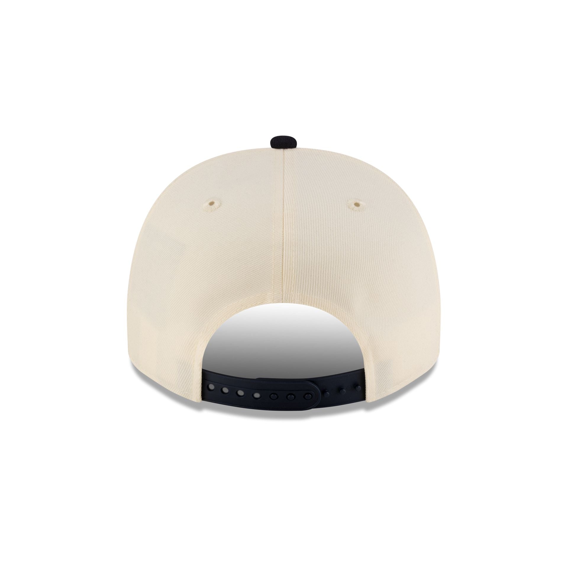 New Era Cap Cream Pre-Curved Golfer Hat