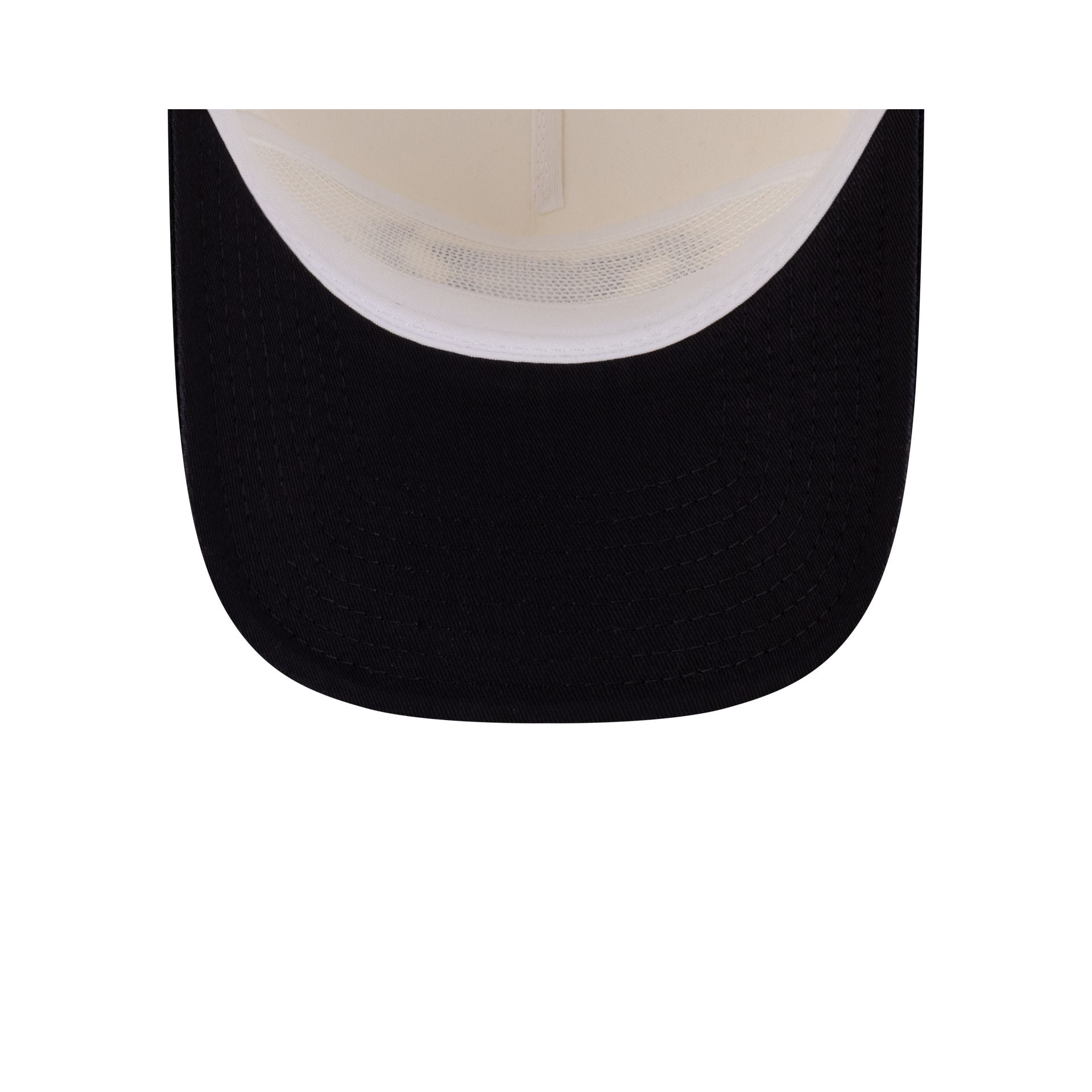 New Era Cap Cream Pre-Curved Golfer Hat
