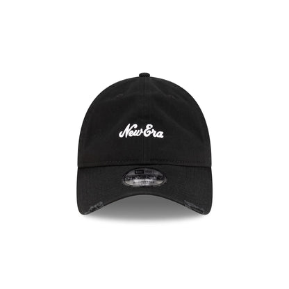 New Era Cap Distressed Black 9TWENTY Adjustable Hat
