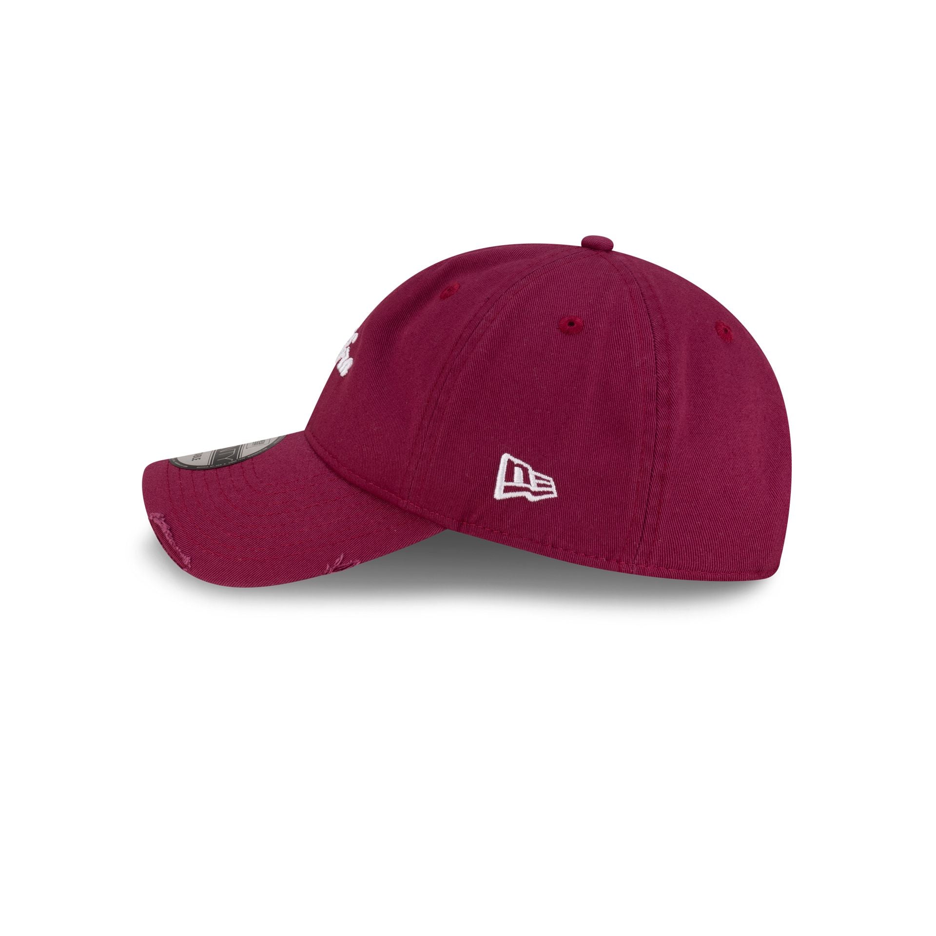 New Era Cap Distressed Red 9TWENTY Adjustable Hat