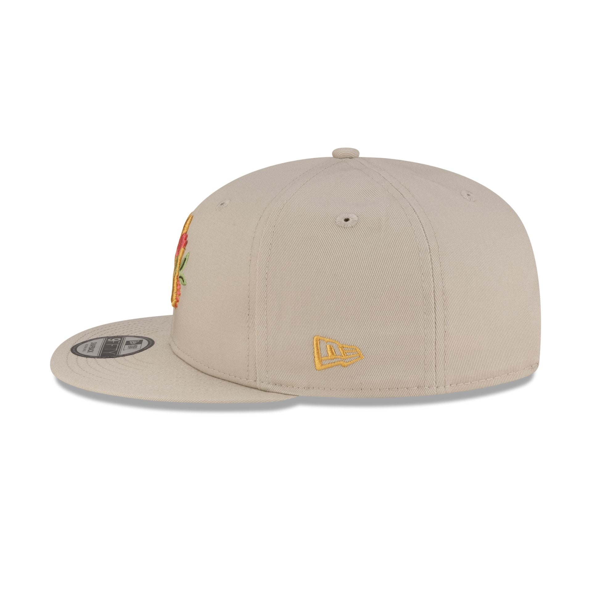 New York Yankees Floral Ivory 9FIFTY Snapback Hat