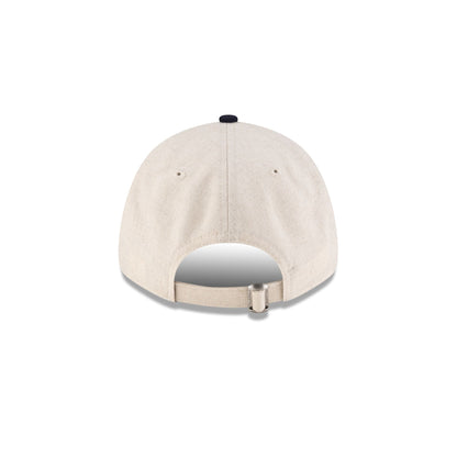 New Era Cap Linen Two Tone Navy 9FORTY Adjustable Hat