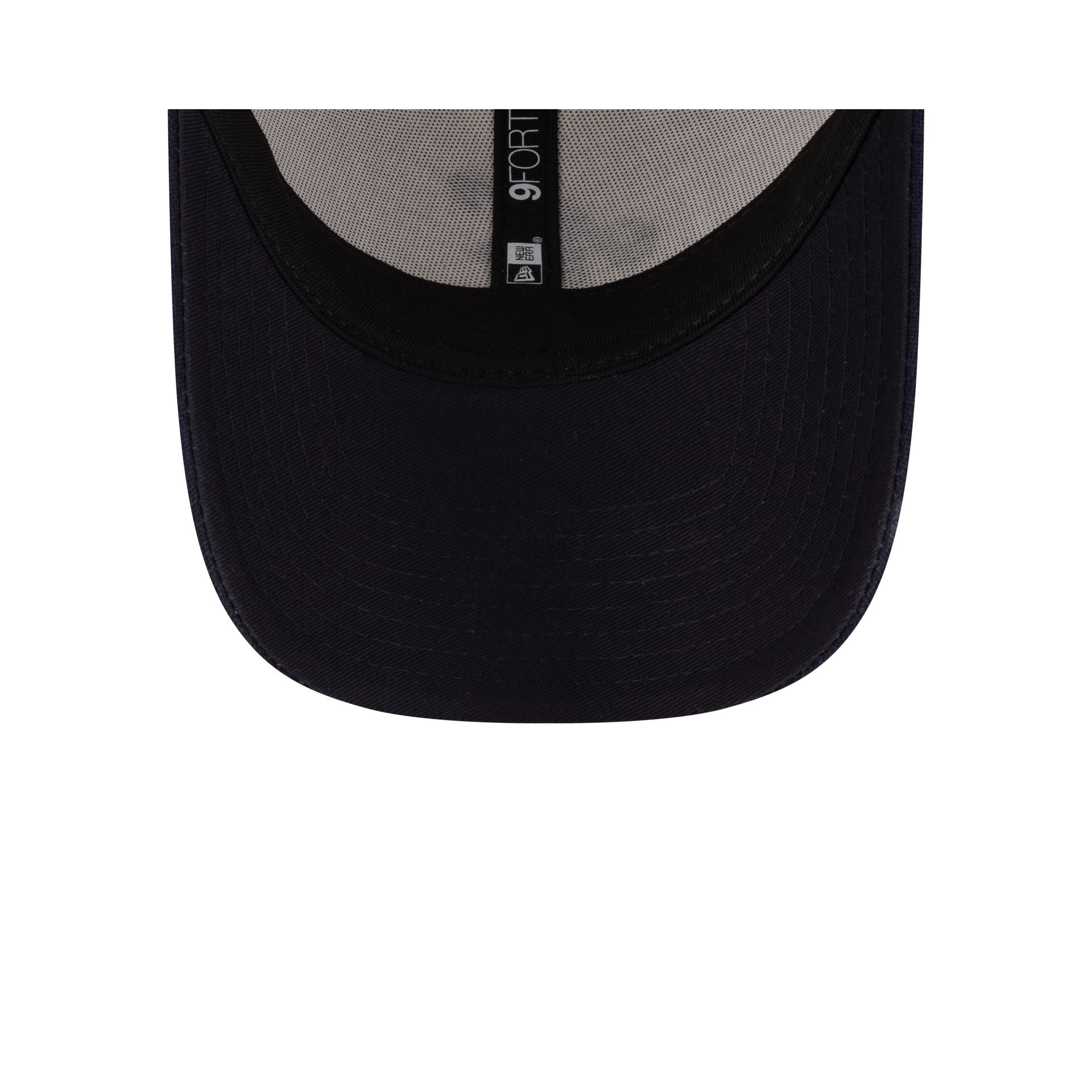 New Era Cap Linen Two Tone Navy 9FORTY Adjustable Hat