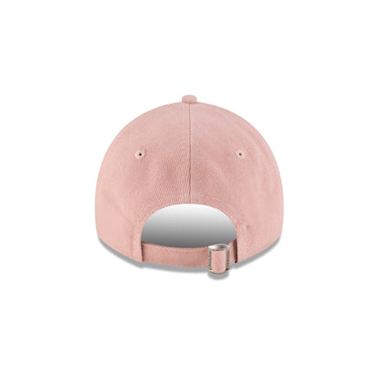 New York Yankees Dye Denim Pastel Pink Women's 9TWENTY Adjustable Hat