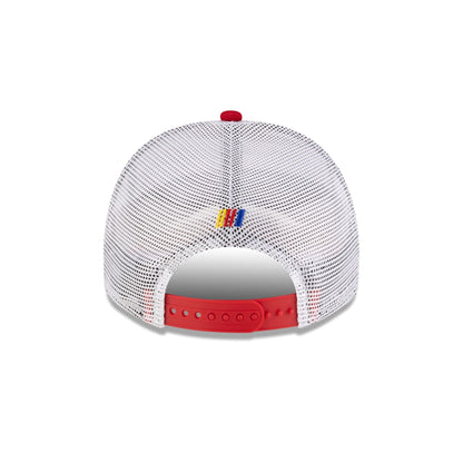 NASCAR Classics Flags Red Golfer Hat