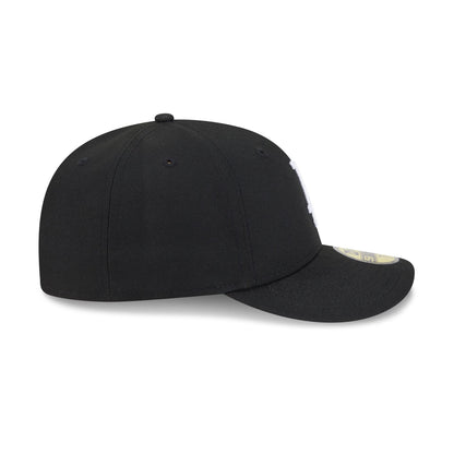 Los Angeles Dodgers Tonal Florals Black 59FIFTY Fitted Hat