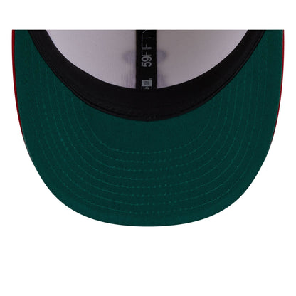 Los Angeles Angels Tonal Florals White 59FIFTY Fitted Hat