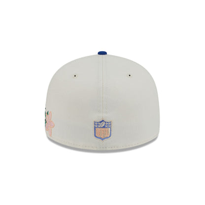 New York Giants Tonal Florals White 59FIFTY Fitted Hat