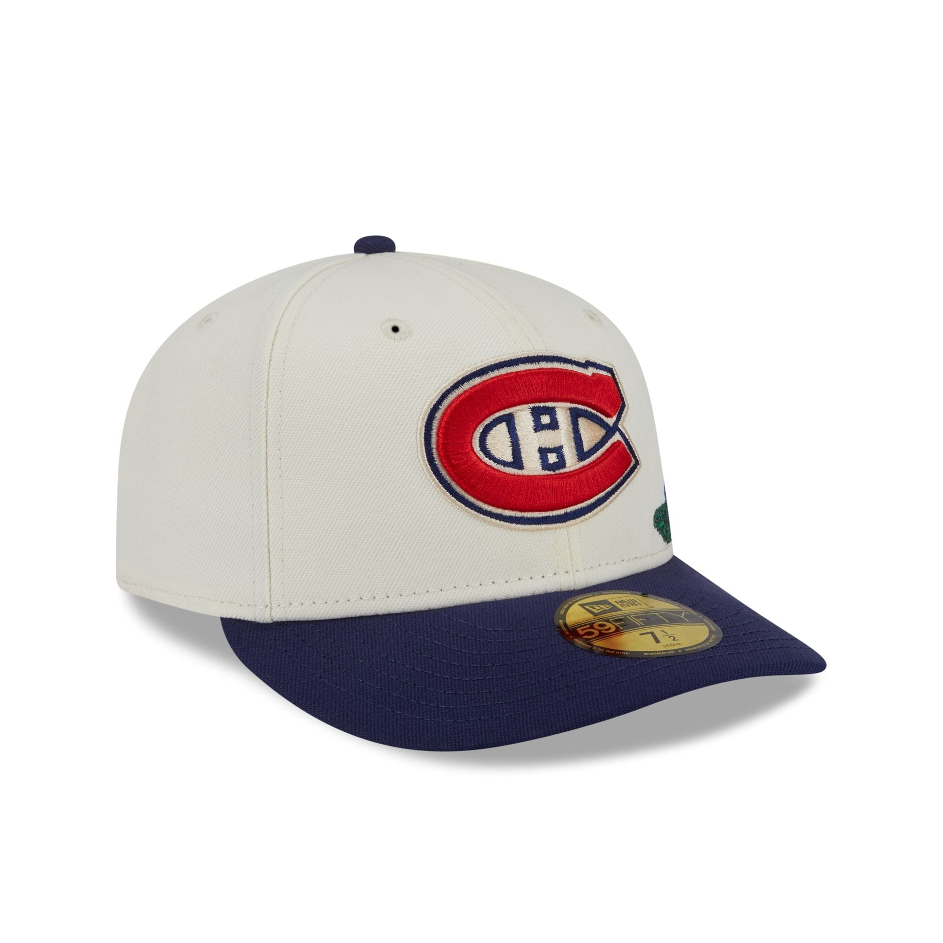 Montreal Canadiens Tonal Florals White 59FIFTY Fitted Hat