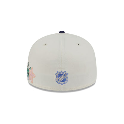 Montreal Canadiens Tonal Florals White 59FIFTY Fitted Hat