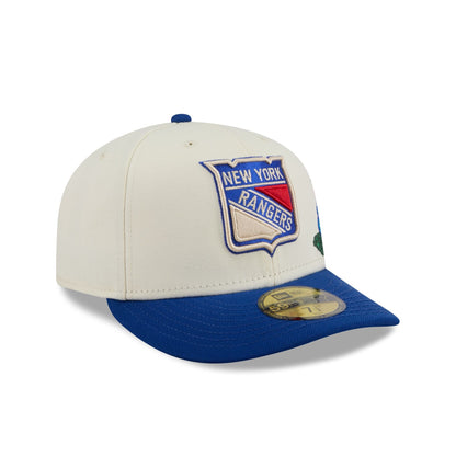 New York Rangers Tonal Florals White 59FIFTY Fitted Hat