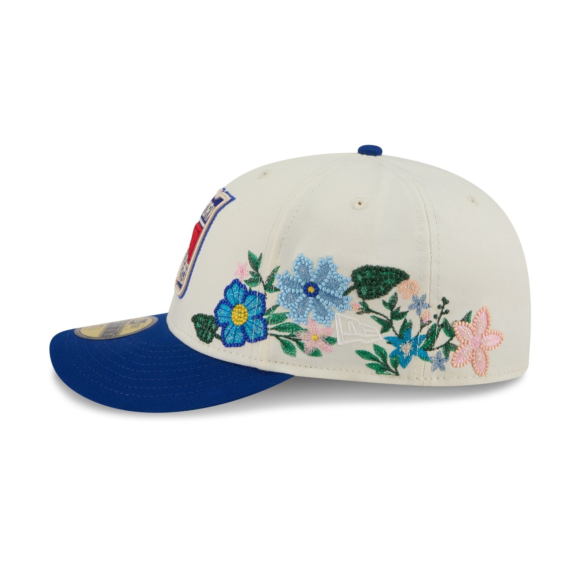 New York Rangers Tonal Florals White 59FIFTY Fitted Hat