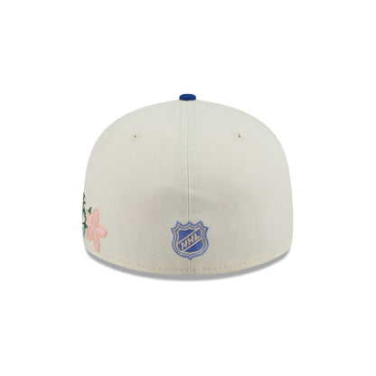 New York Rangers Tonal Florals White 59FIFTY Fitted Hat