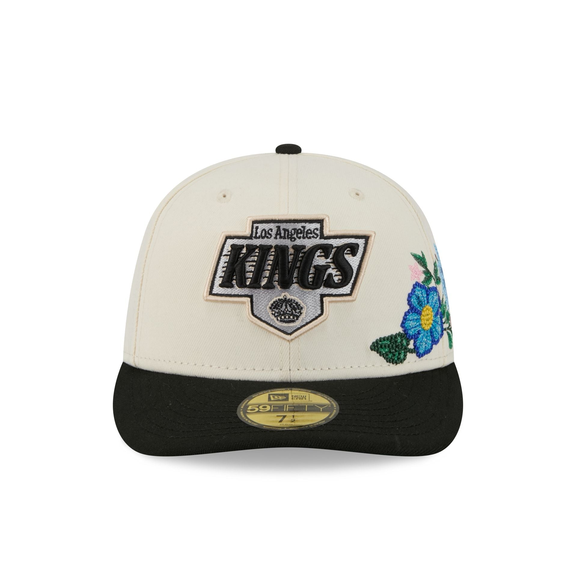 Los Angeles Kings Tonal Florals White 59FIFTY Fitted Hat