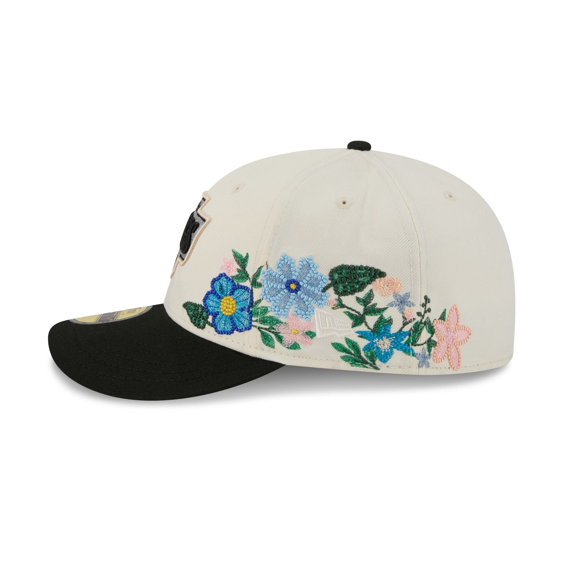 Los Angeles Kings Tonal Florals White 59FIFTY Fitted Hat