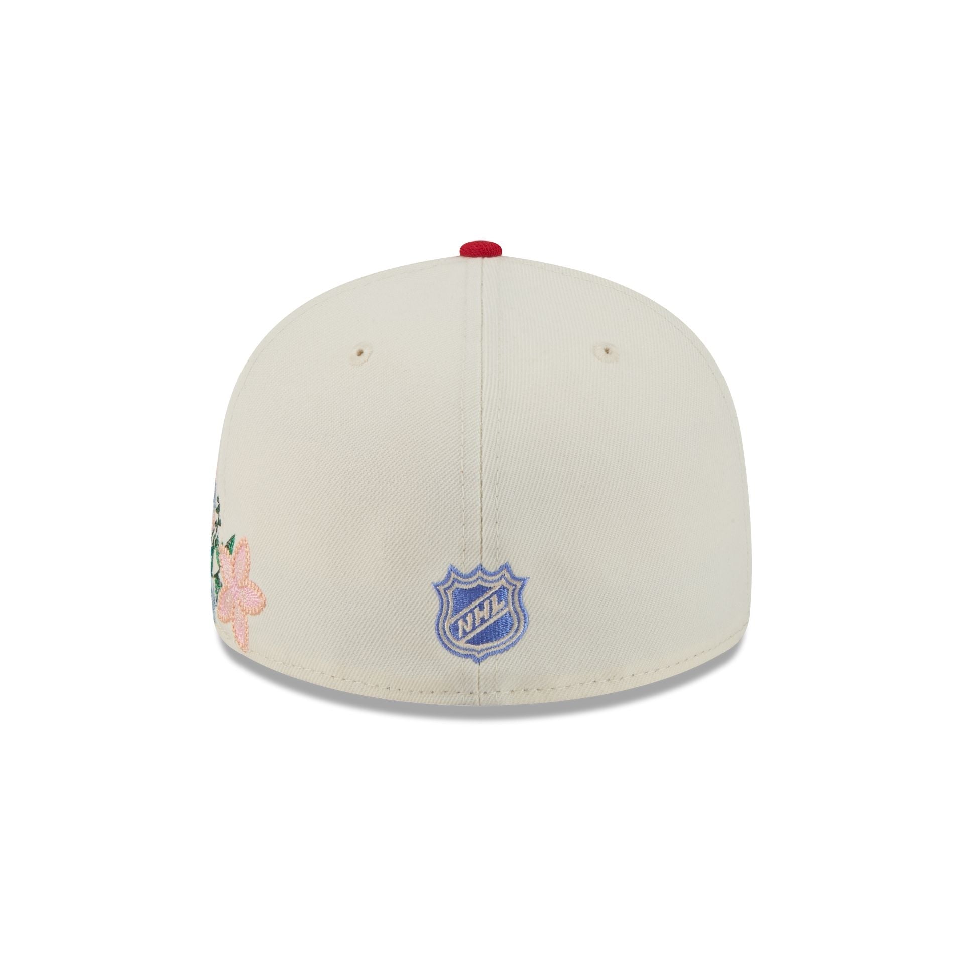 Detroit Red Wings Tonal Florals White 59FIFTY Fitted Hat