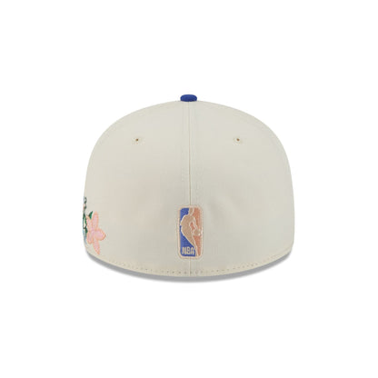 Philadelphia 76ers Tonal Florals White 59FIFTY Fitted Hat