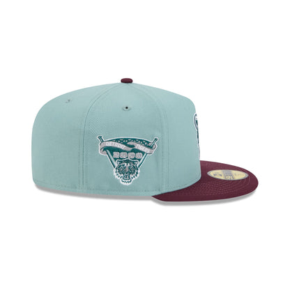 Detroit Tigers Beach Kiss Blue 59FIFTY A-Frame Fitted Hat
