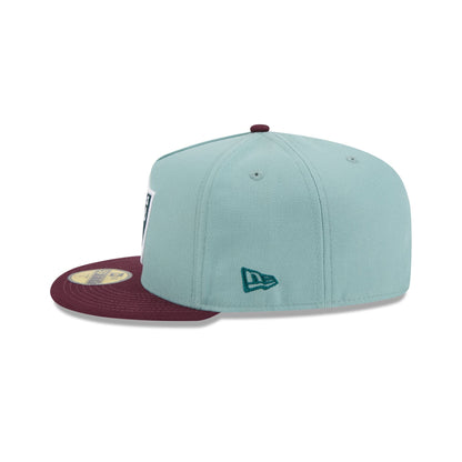 Las Vegas Raiders Beach Kiss Blue 59FIFTY A-Frame Fitted Hat