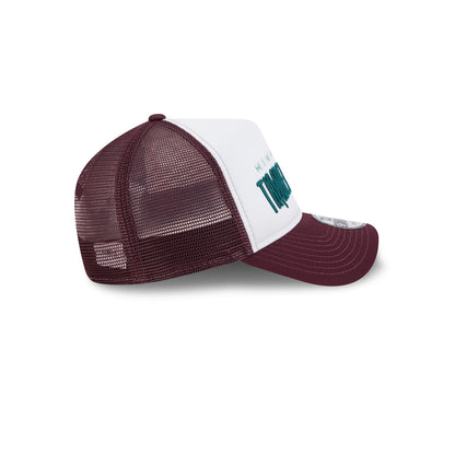 Minnesota Timberwolves Optic White 9FORTY A-Frame Snapback Hat
