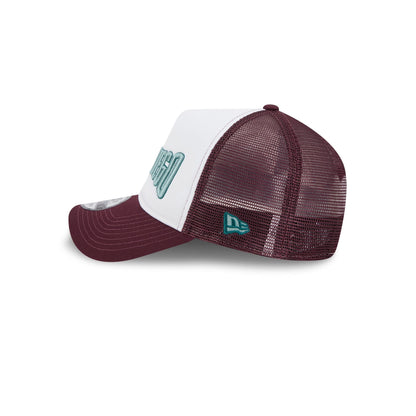 San Diego Padres Optic White 9FORTY A-Frame Snapback Hat