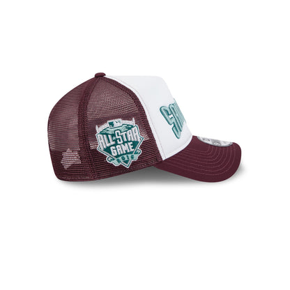 San Diego Padres Optic White 9FORTY A-Frame Snapback Hat