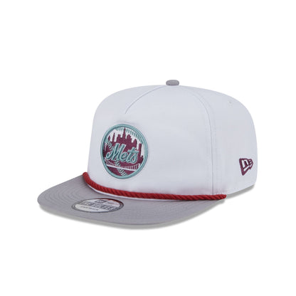 New York Mets Optic White Golfer Hat