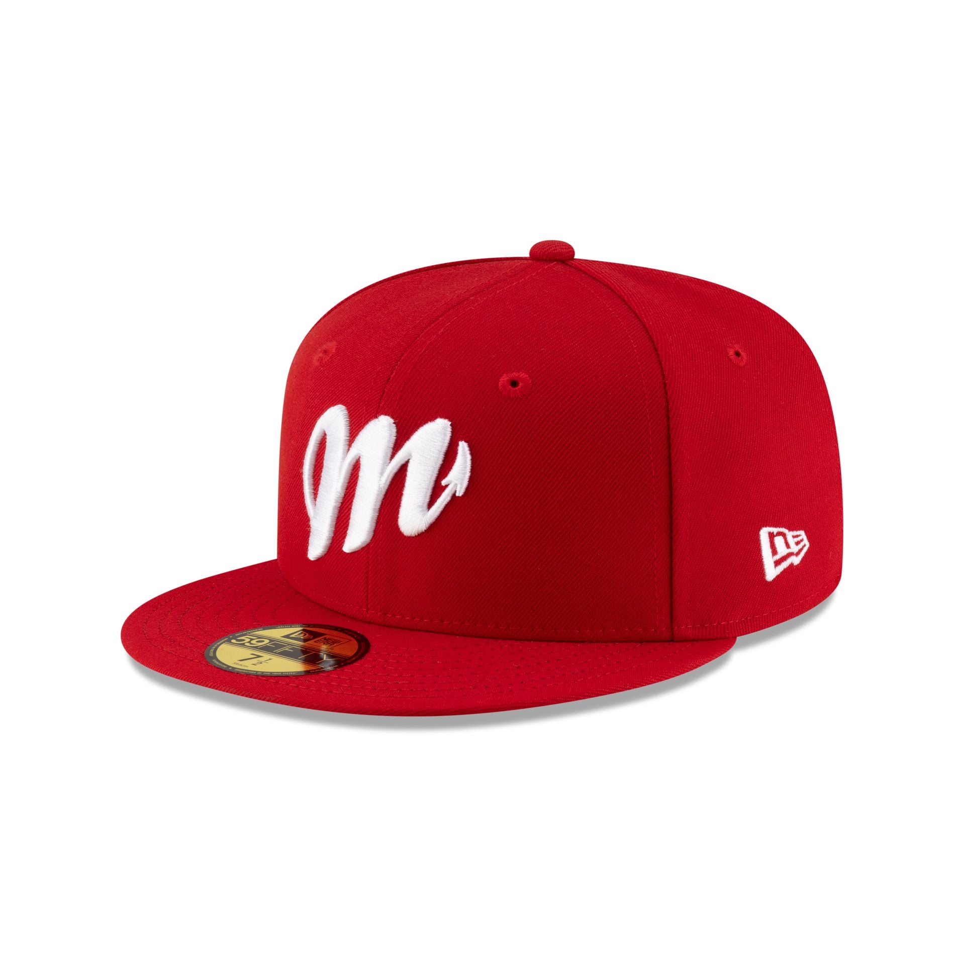 Diablos Rojos del M��xico LMB 100th Anniversary Home 59FIFTY Fitted Hat