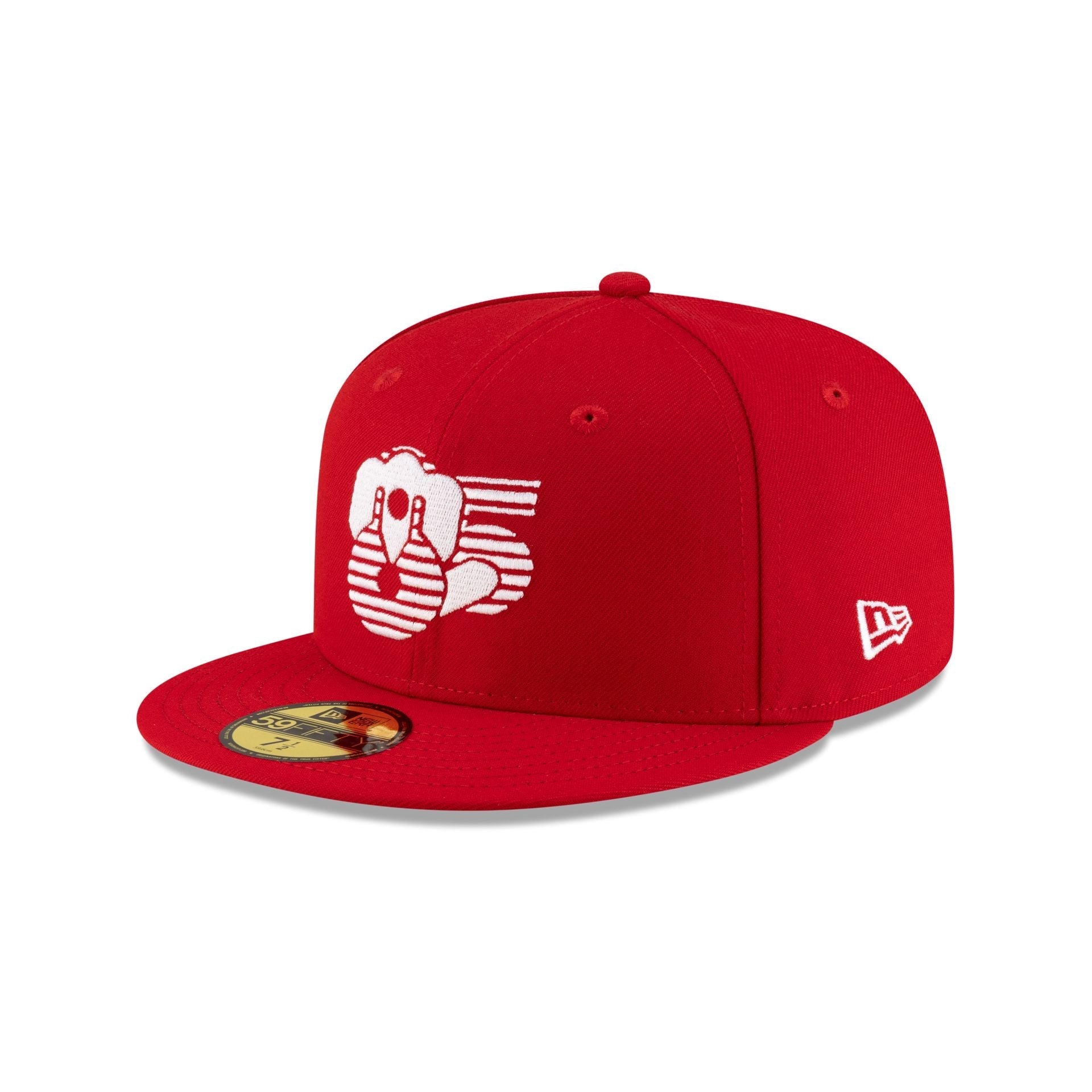 Diablos Rojos del M��xico LMB 100th Anniversary Away 59FIFTY Fitted Hat