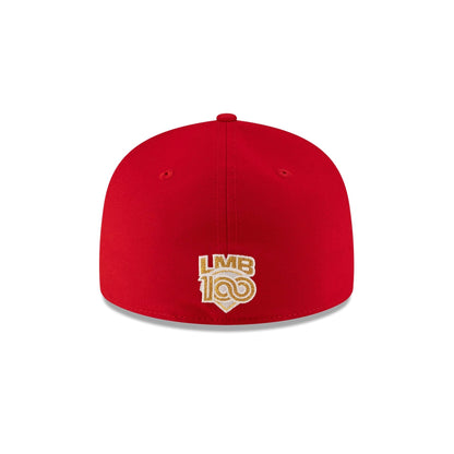 Diablos Rojos del M��xico LMB 100th Anniversary Away 59FIFTY Fitted Hat