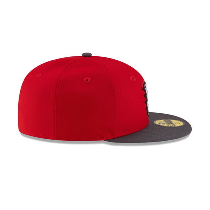 Diablos Rojos del M��xico LMB 100th Anniversary Alt 59FIFTY Fitted Hat