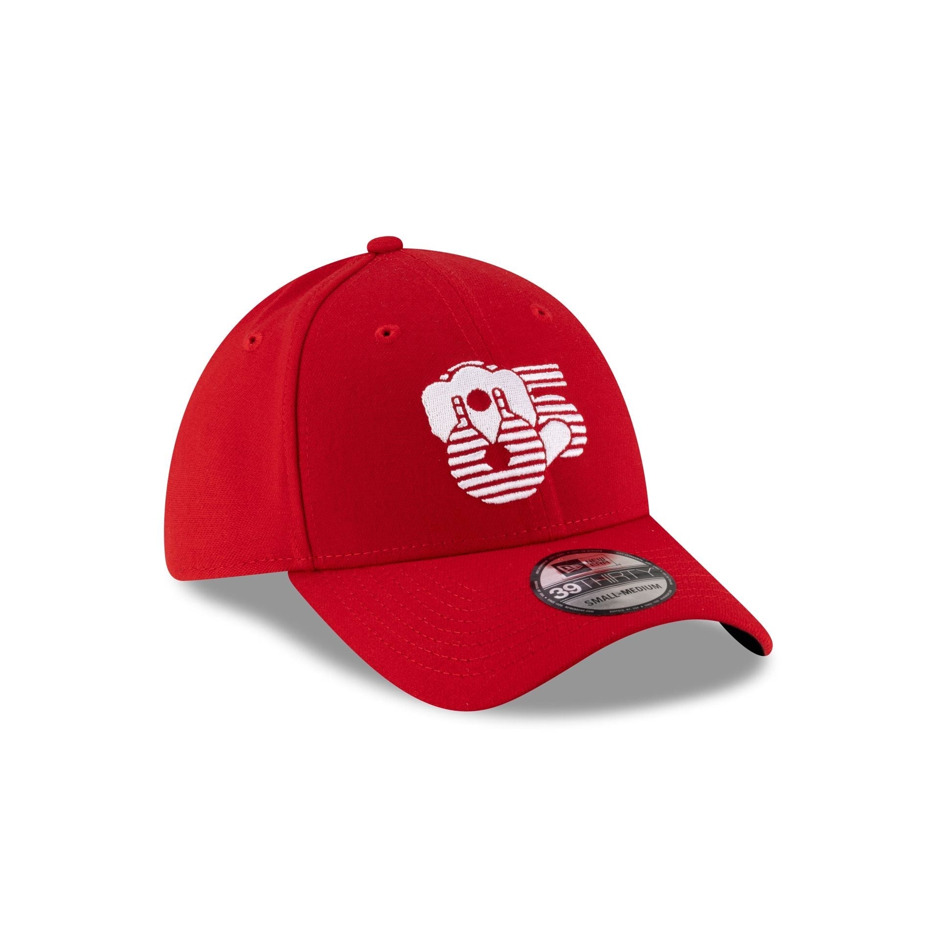 Diablos Rojos del M��xico LMB 100th Anniversary Away 39THIRTY Stretch Fit Hat