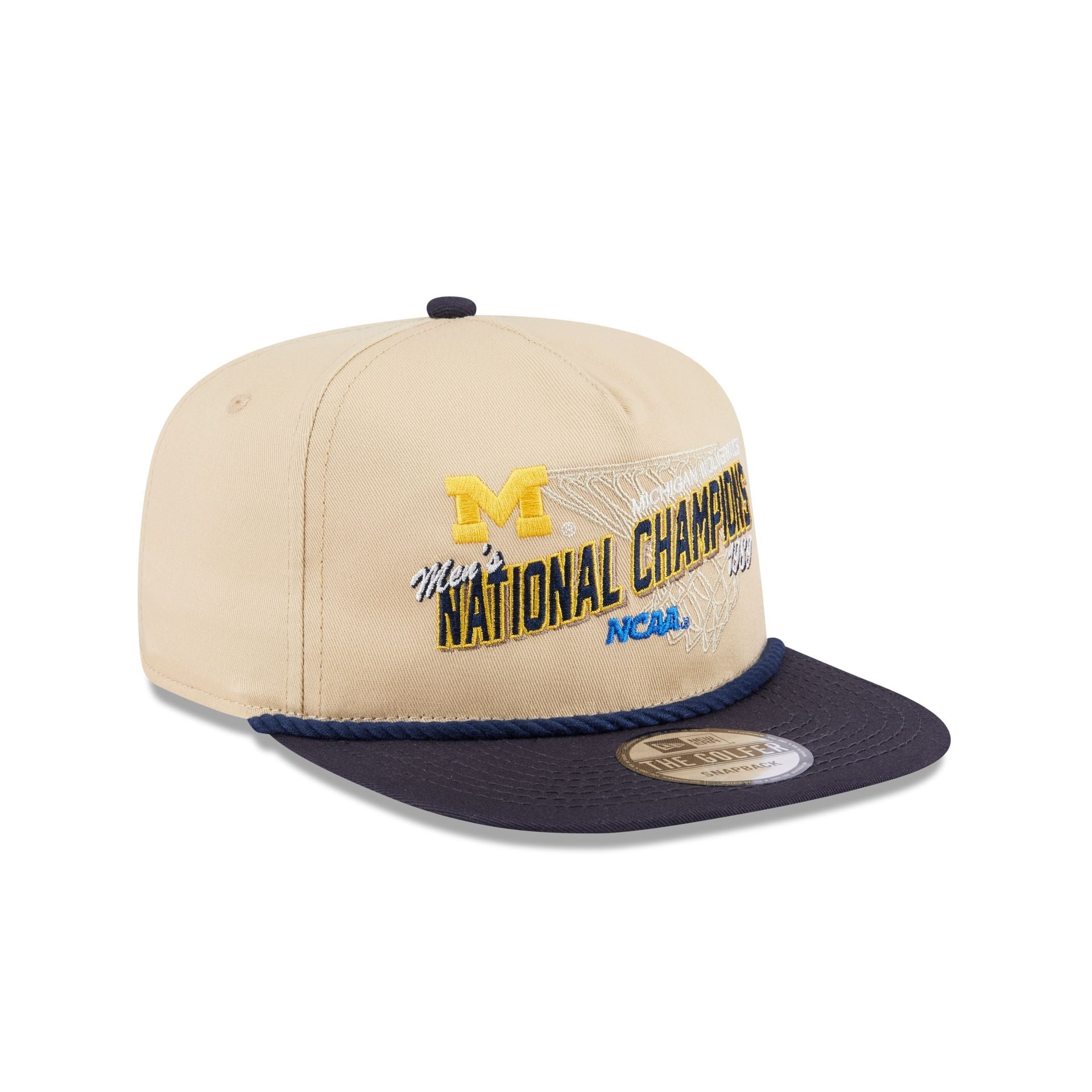 Michigan Wolverines 1989 National Champions Golfer Hat