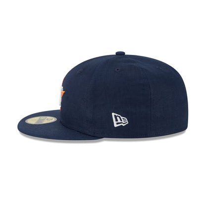 Team Linen Houston Astros 59FIFTY Fitted Hat
