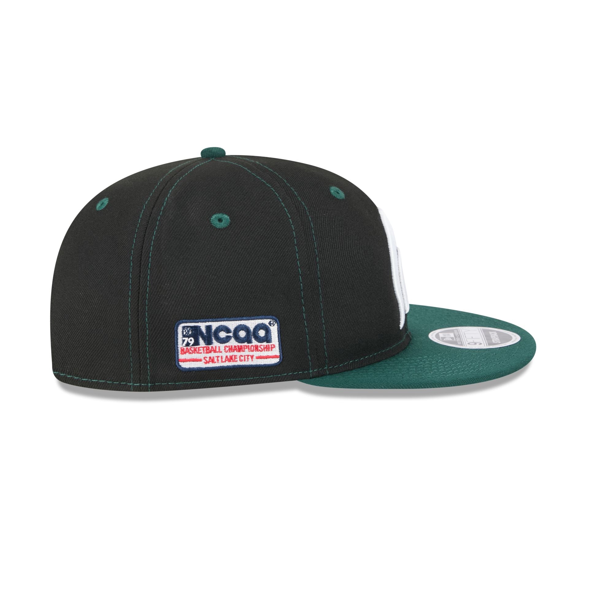 Michigan State Spartans Tournament Side Patch Retro Crown 9FIFTY Strapback Hat