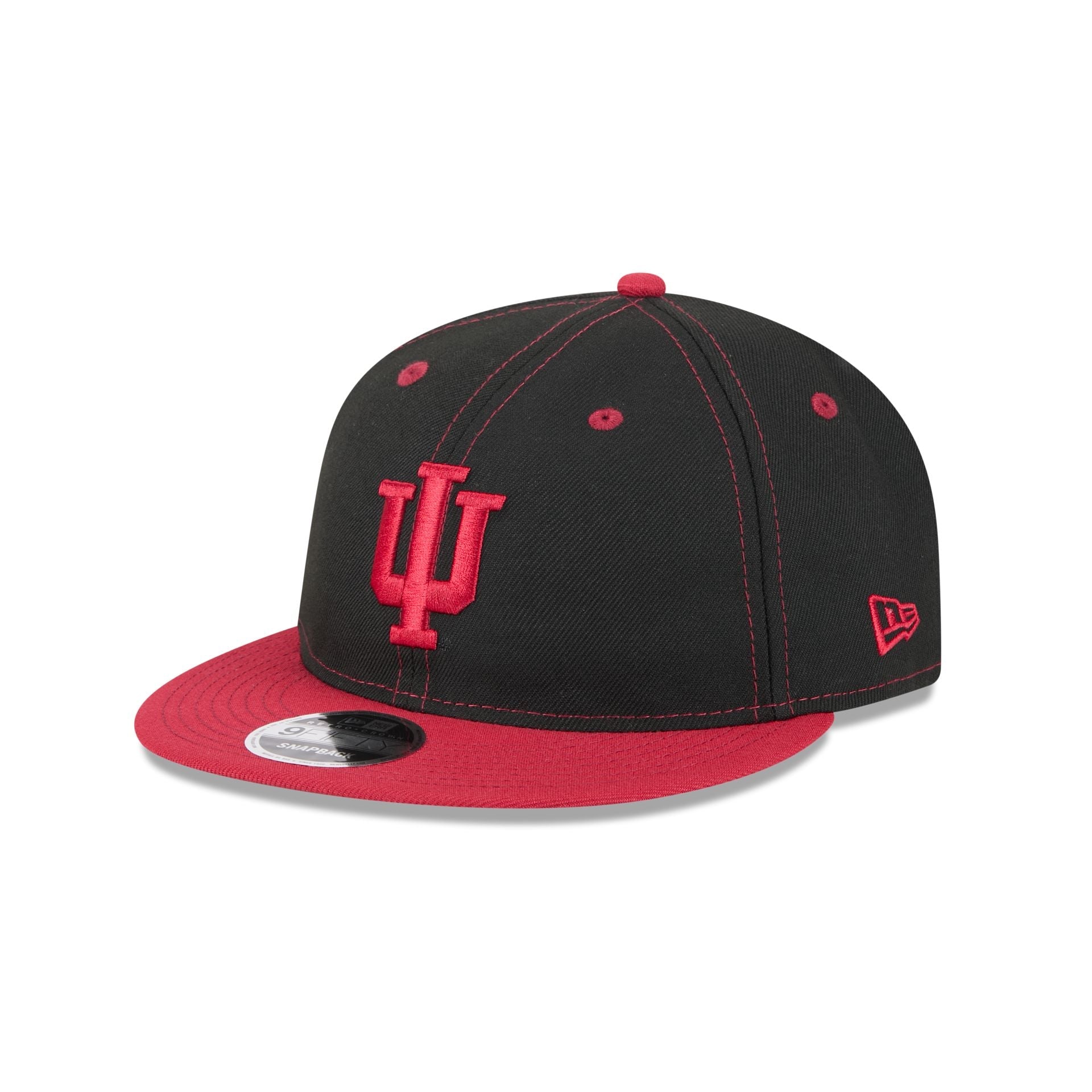 Indiana Hoosiers Tournament Side Patch Retro Crown 9FIFTY Strapback Hat