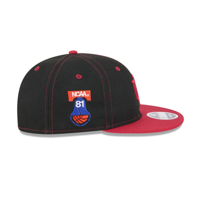 Indiana Hoosiers Tournament Side Patch Retro Crown 9FIFTY Strapback Hat